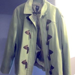 Olive Green GAP Peacoat